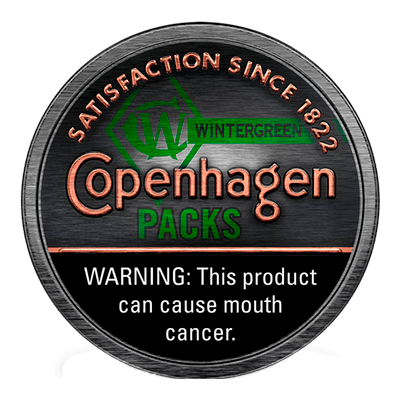 Copenhagen Packs Wintergreen