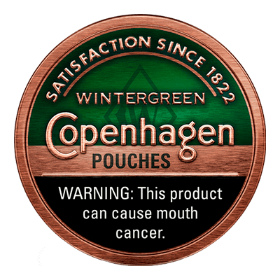Copenhagen Pouches Wintergreen