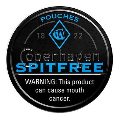 Copenhagen Spitfree Blue Mint Pouches