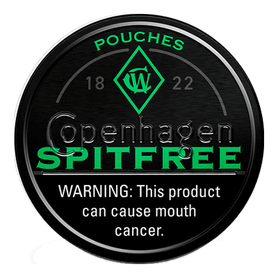 Copenhagen Spitfree Green Mint Pouches