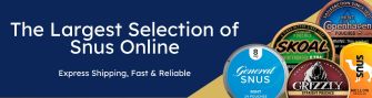 Largest selection of Snus online
